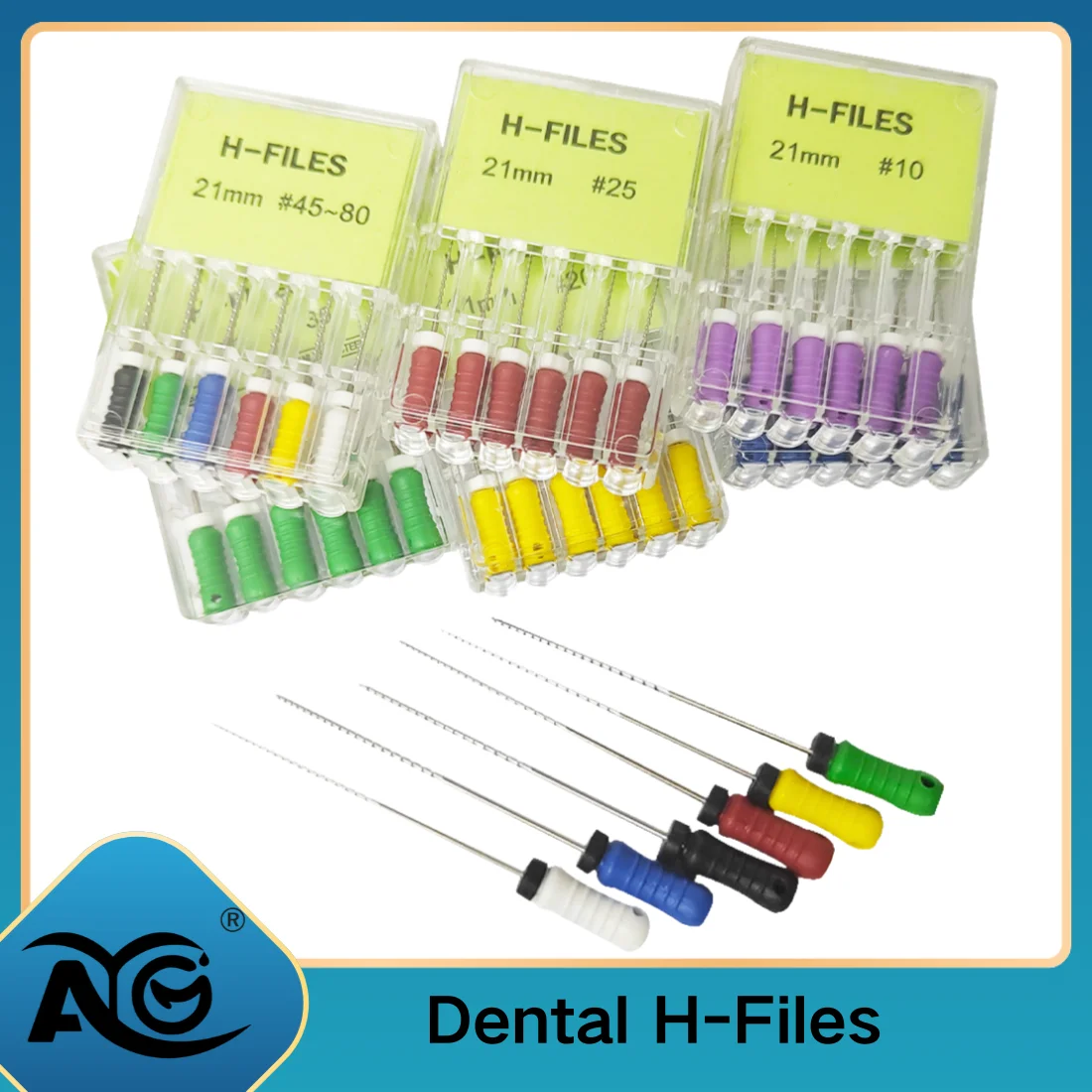 

6 шт., стоматологические ручные K-файлы 21/25 мм, эндодонтические файлы для корневых каналов из нержавеющей стали, стоматологические эндодонтические инструменты для лечения, инструменты