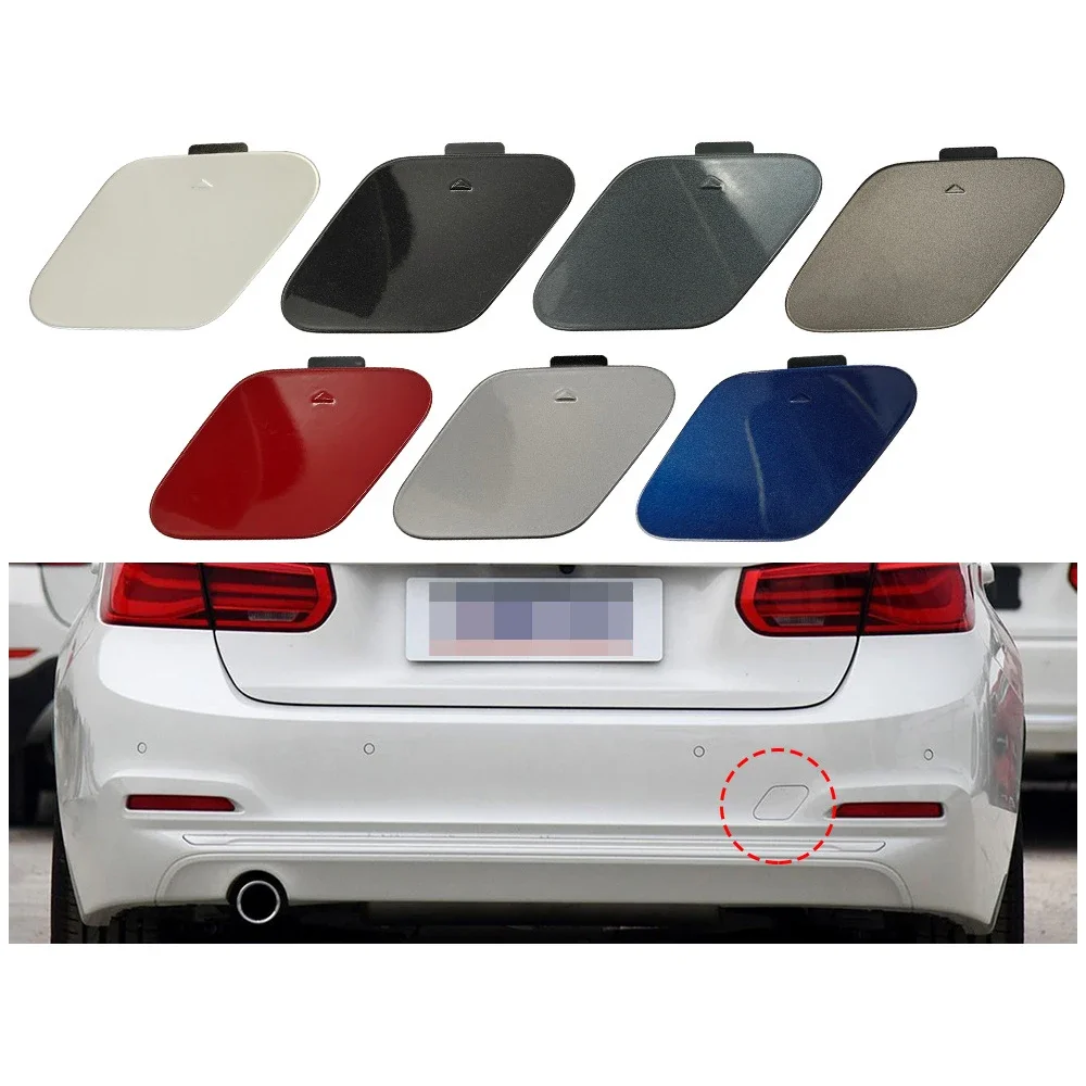 

For BMW 3 Series F30 Rear Bumper Trailer Cover Rear Towing Hook hole cover version 51127438417 2016-2019