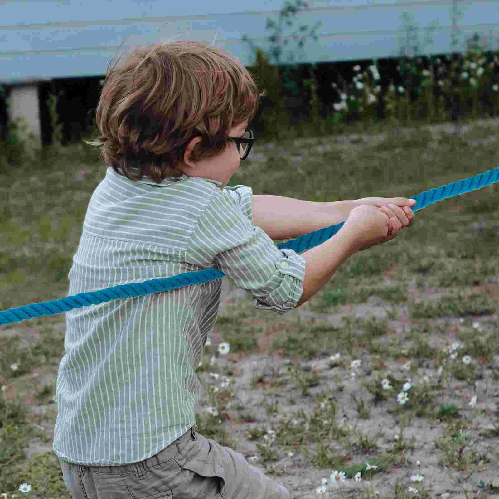 Tug of War Game Rope Competition Three Shares Party Twisted Cotton Practical Pulling for