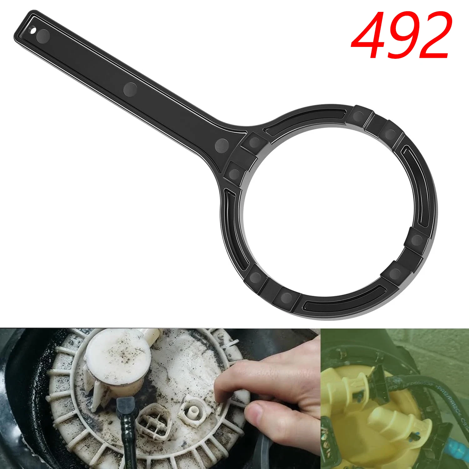Fuel Pump Retainer Lock Ring Tool HD-48646 Fit for Harley Touring Electra Glide, Street Glide, Road Glide, Tri Glide FLHT FLHX