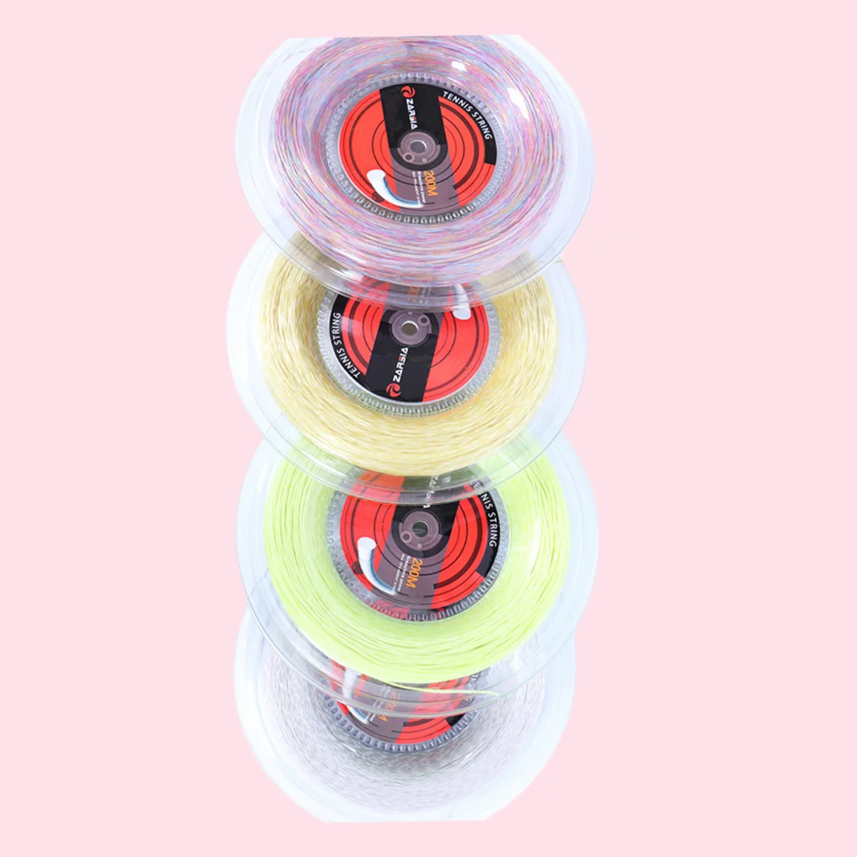 Hochelastische Nylon-Tennis-Saite, 200 m, Drahtdurchmesser 1,35 mm, Trainings-Tennis-Saite, 50–60 lbs, weiche Saiten für Tennisschläger. – Detail 1