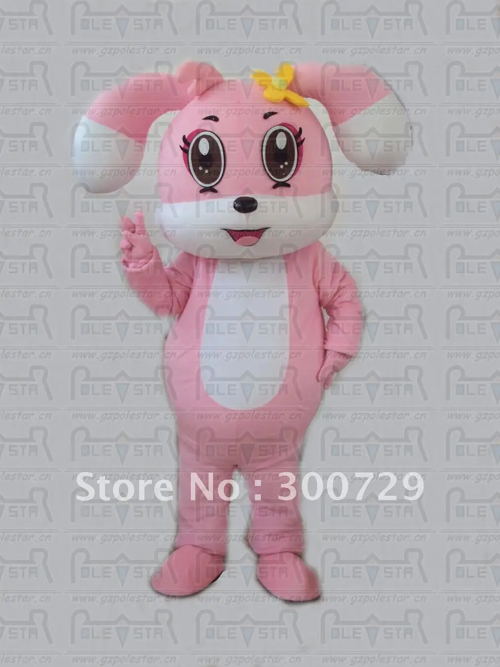 New Adult big ear pink bunny Rabbit Mascot Costume Halloween Christmas Dress Full Body Props Outfit Mascot Costume