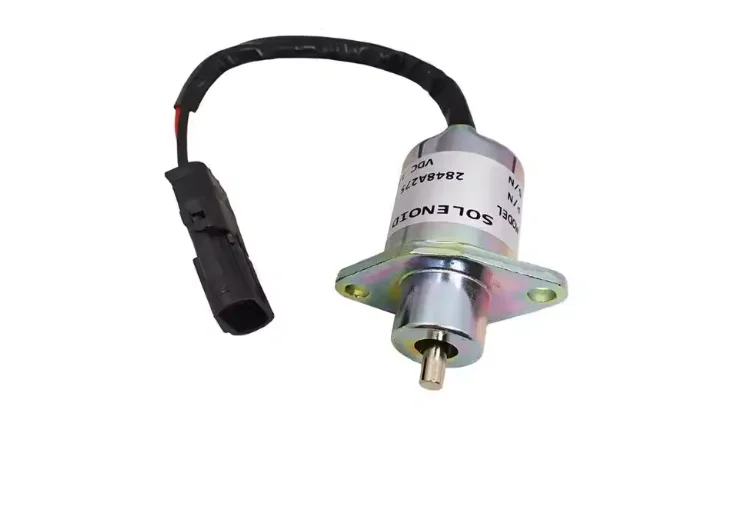 Diesel Engine Excavator Parts 2848A275 2848A279 SA-4934-12 12V Engine Stop Solenoid Valve