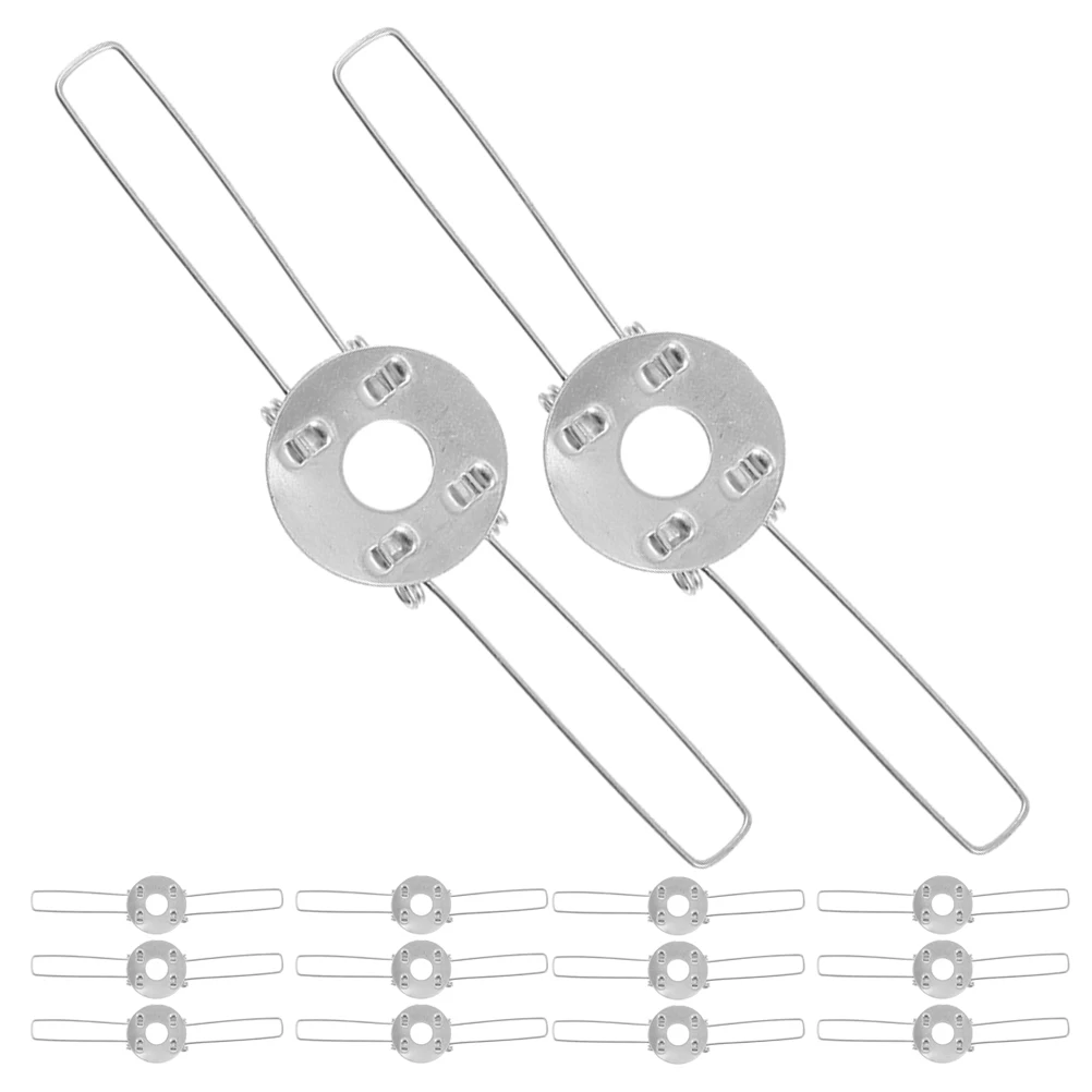 

30pcs Lampshade Spring Clips Fixture Branches Clamps for Pendant LED Lighting Ceiling Lamp Brackets Fixators Adapter
