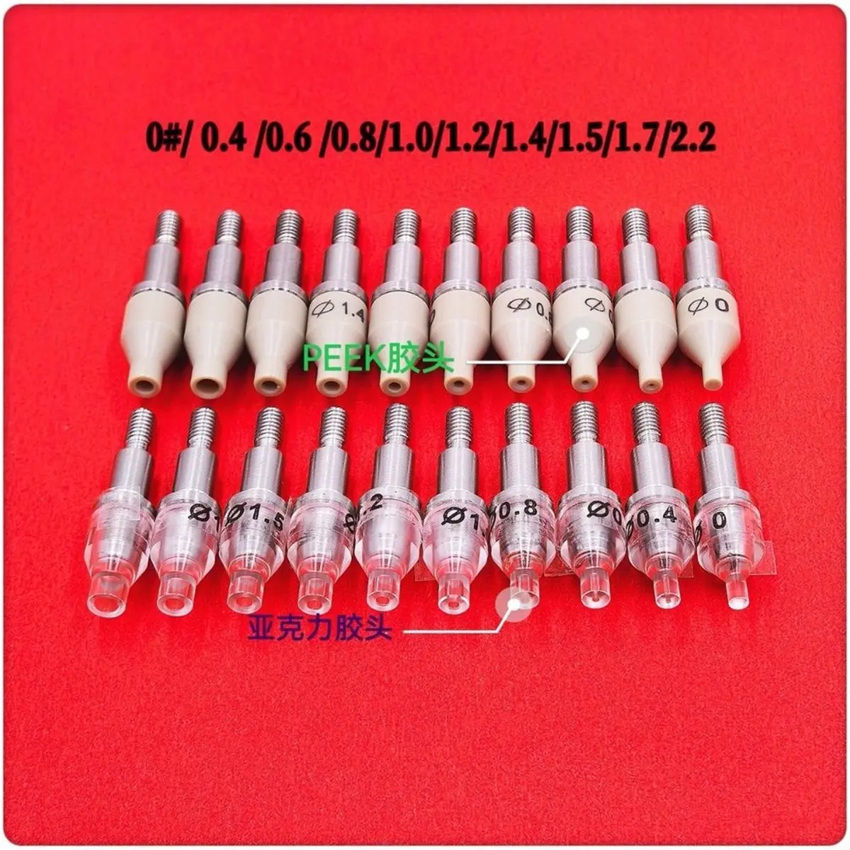 2026 New Watch Repair Tools Manual Needle Installation Tool Set Needle Installation Pen 0-2.2 Multi-Model Universal 21-Piece Set