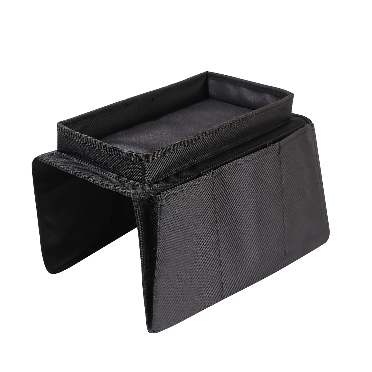 Sofa TV Remote Control Handset Holder Organizer Caddy For Arm Rests With Cup Holder Tray Sofas Armchairs With Wide Arm Pockets