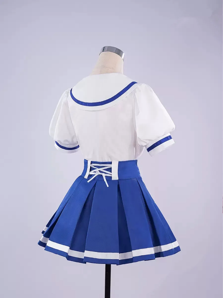 Hoshimiya Ichigo School Uniform JK Skirt Cosplay Costume Anime Aikatsu Women Girls Role-play Clothing Comic-con Party Suit STOCK