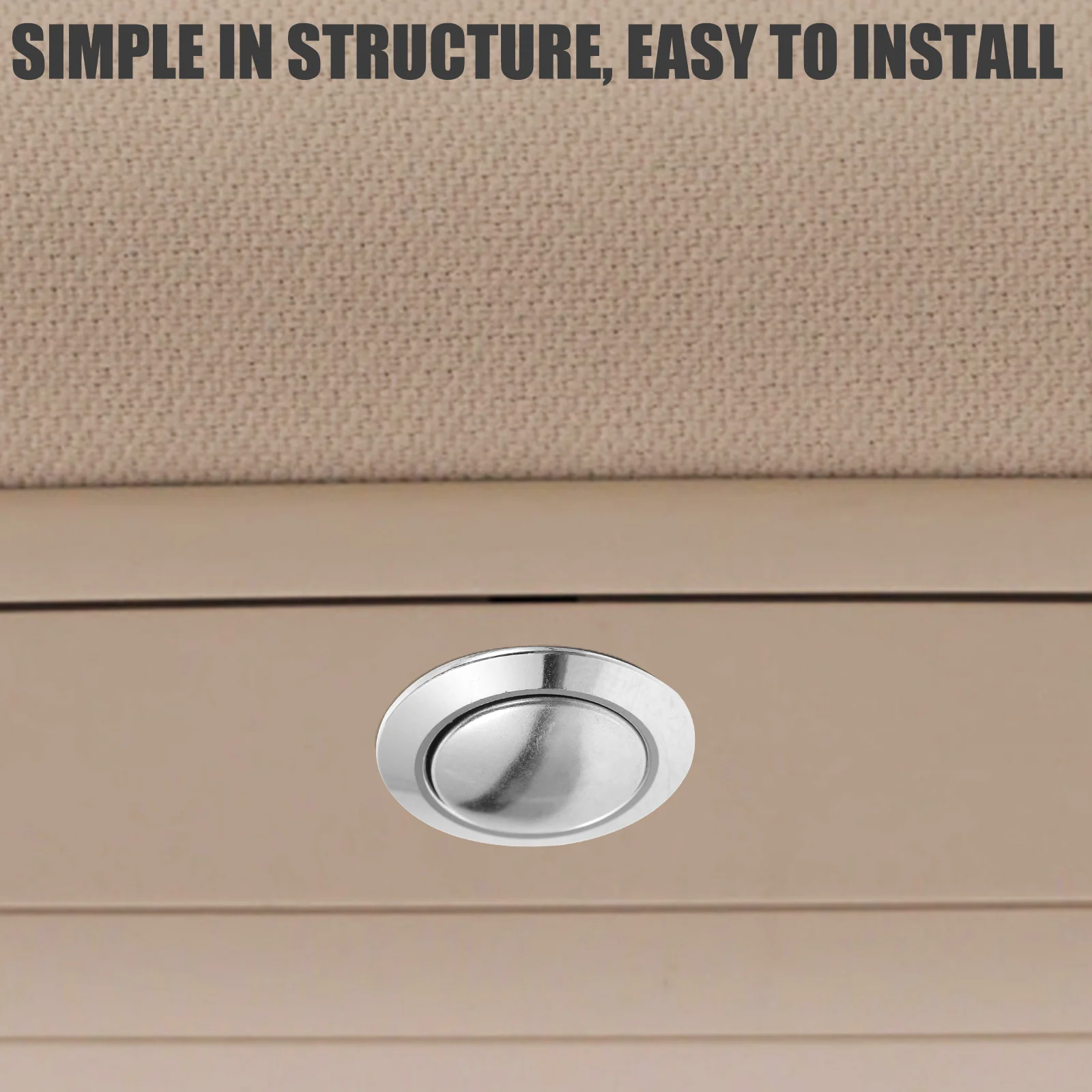 

5Pcs High Grade Stainless Steel Push Button Switch Flat Top LED Momentary Starter Switch