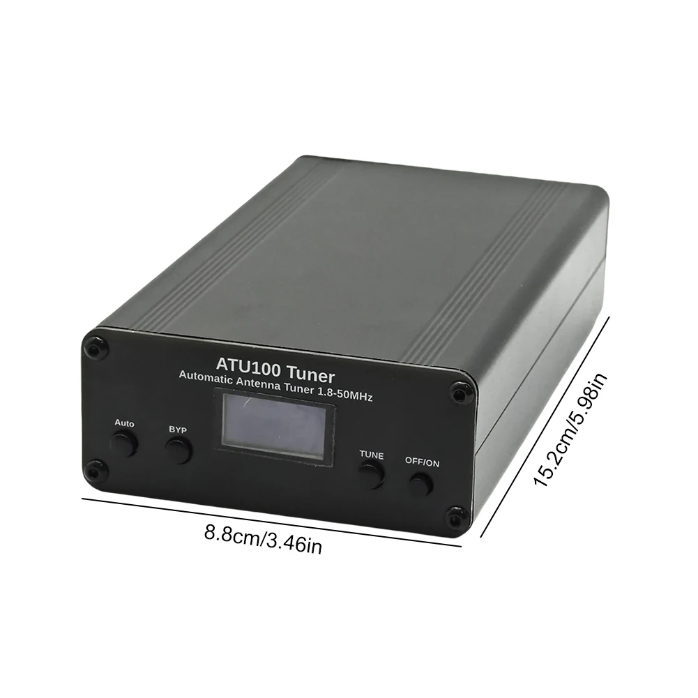 ATU-100 ATU100 จูนเนอร์เสาอากาศอัตโนมัติ 1.8-50MHz เสาอากาศจูนเนอร์อัตโนมัติสําหรับอุปกรณ์วิทยุ
