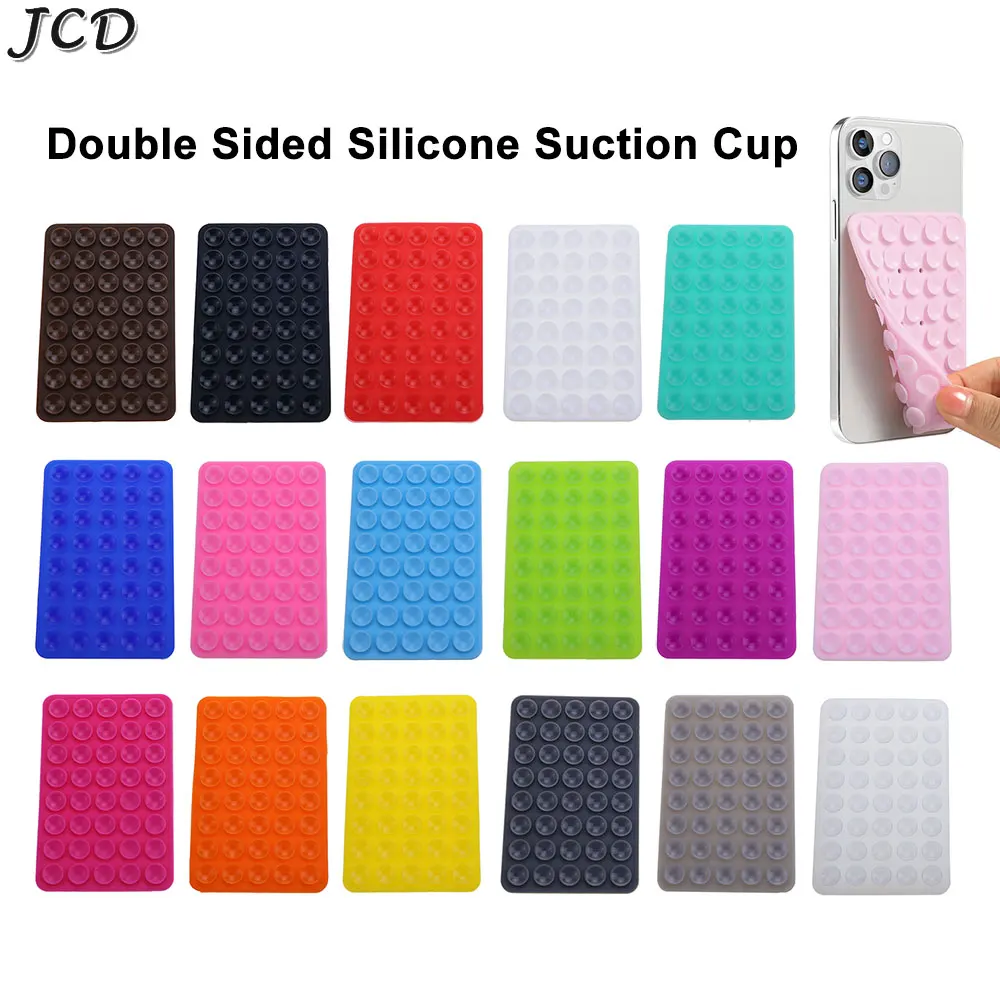 

JCD Silicone Mobile Phone Fixing Suction Cup Phone Case Universal Anti Slip Double Sided Fixed Pad Car Mounted Bracket