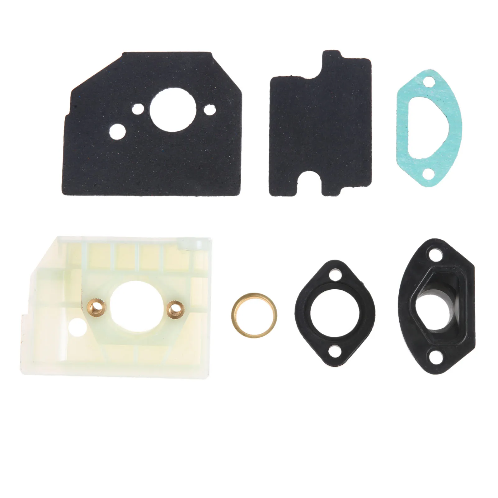 Imagem -02 - Dredd Chain Saw Carburador Bracket & Spacer Guia Interno e Kit de Juntas Fit para Motosserra Chinês 4500 5200 5800