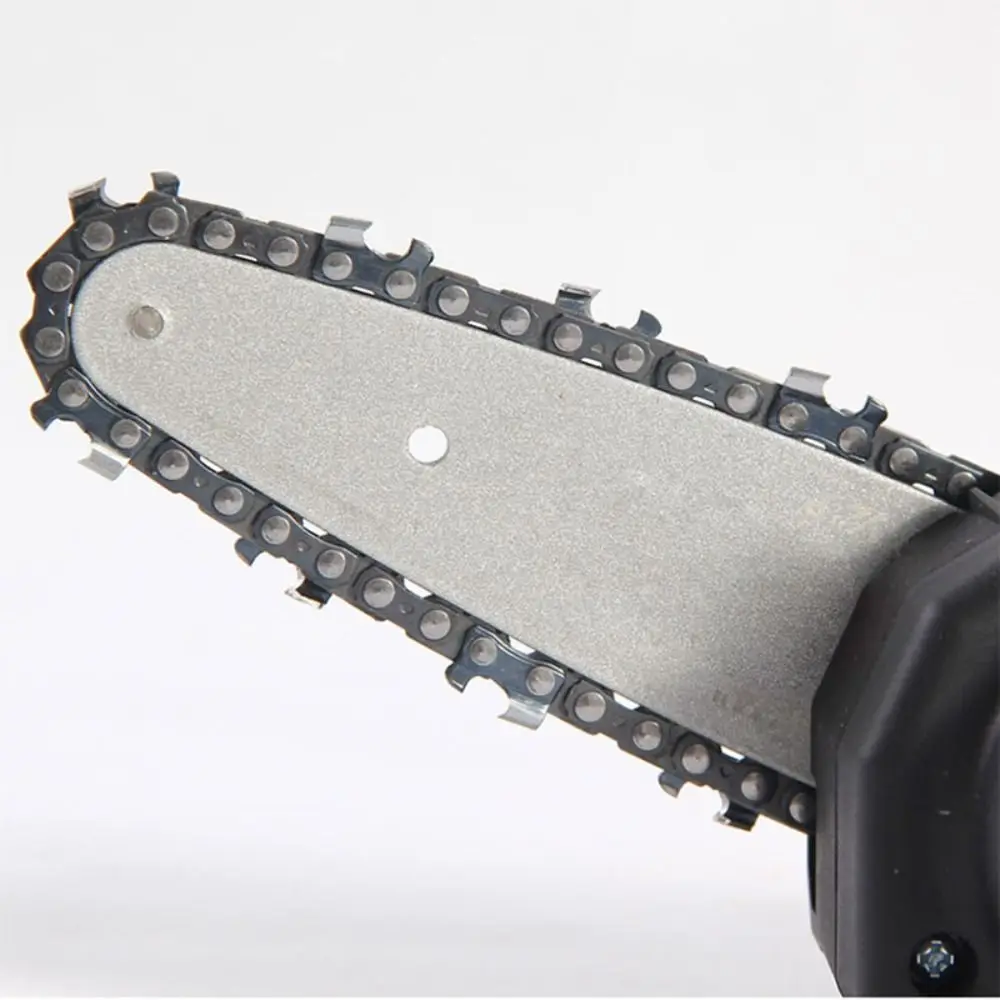 4/ 6 inch Chainsaw Blade Cutting Sharp Chains Electric Saw Parts Electric Chainsaw Guide Plate Chain Saw Set