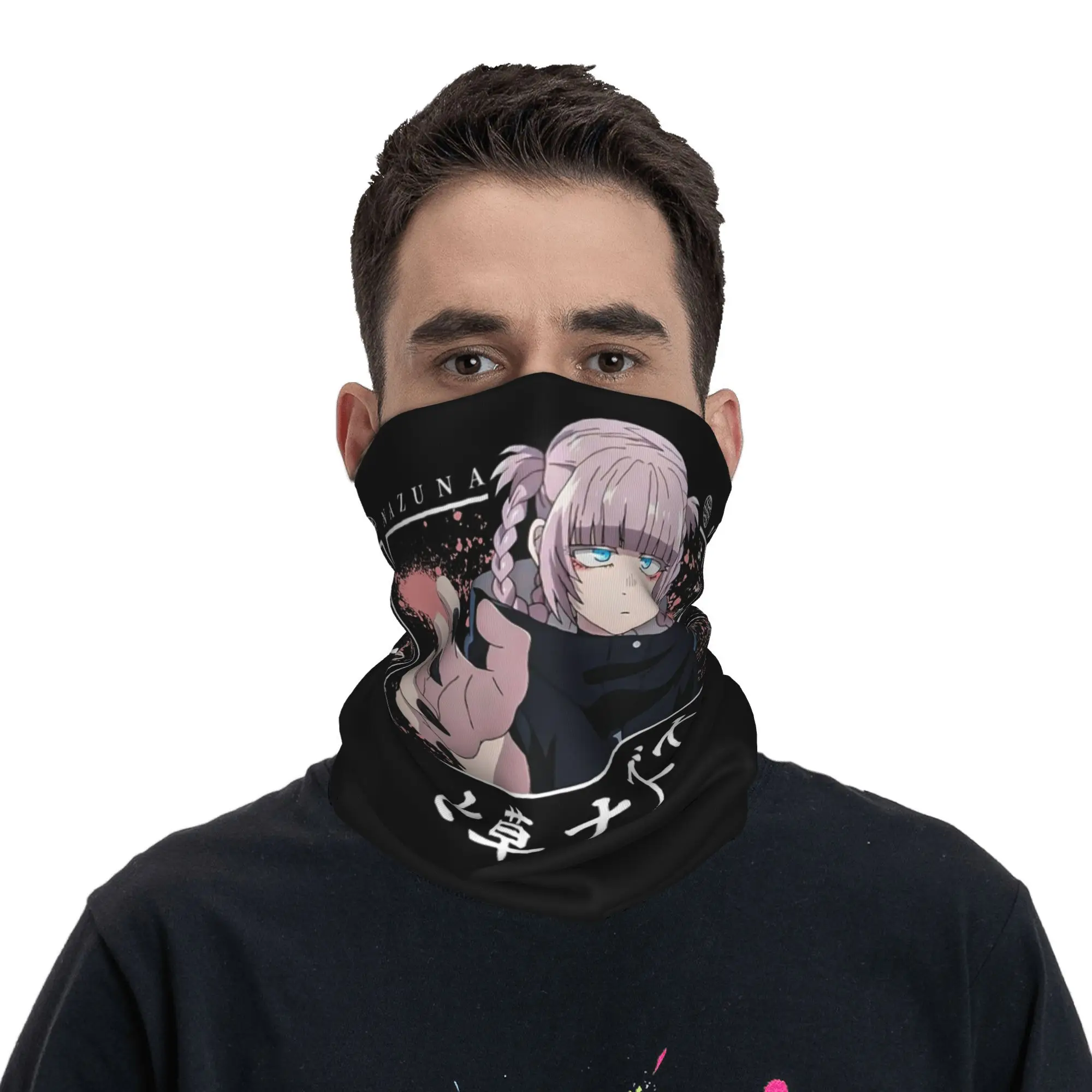 

Call of The Night аниме Nazuna Nanakusa бандана на шею с принтом волшебный шарф многофункциональная повязка на голову для езды на велосипеде для мужчин и женщин