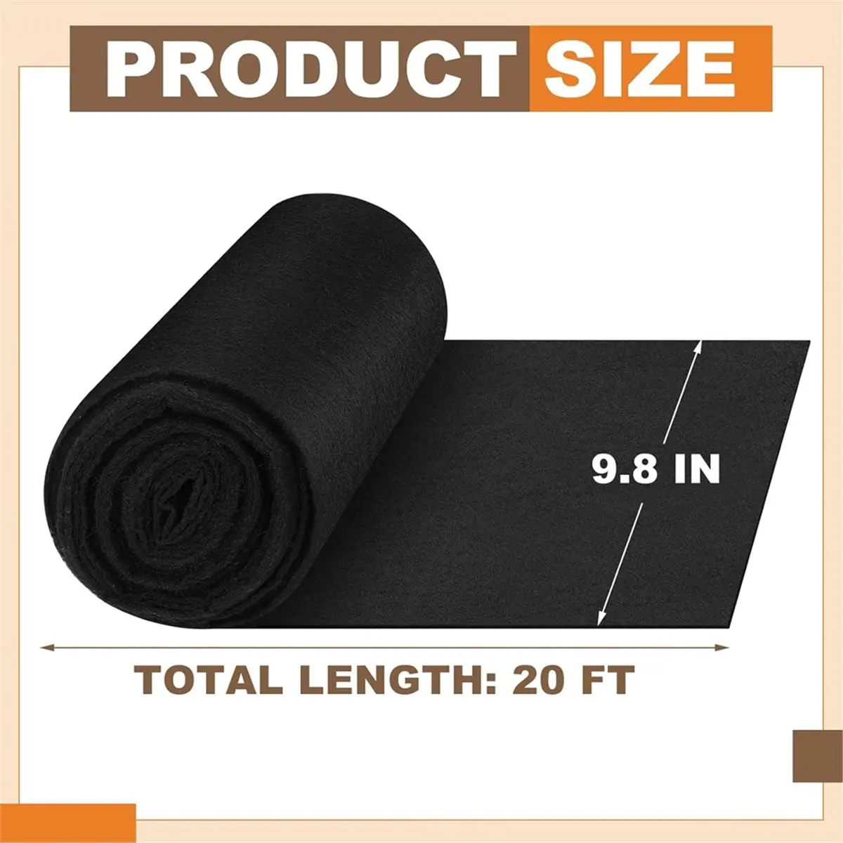 2026 New Roof RidgeVent Mesh Filter Roll 9.8