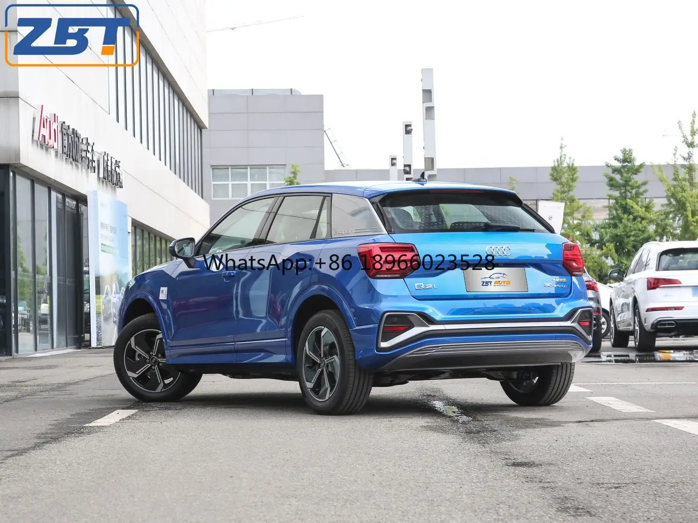 High Speed 5 Seats Nedc 325km Family Ev Auto 2023 Audi Q2l E Tron Electric Car Adult Vehicle