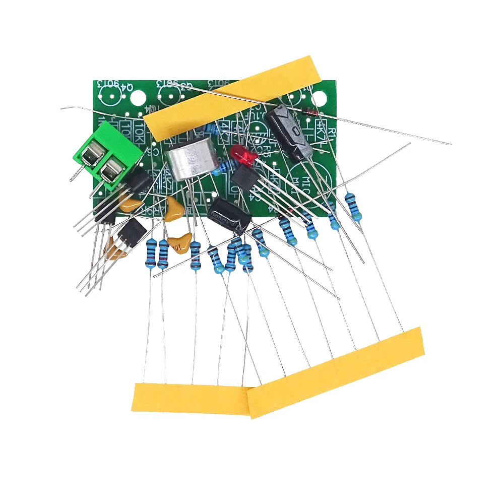 لتقوم بها بنفسك Kis التصفيق وحدة تبديل التحكم الصوتية التصفيق صوت الصوت المنشط LED التبديل جناح الدائرة الإلكترونية PCB لاردوينو #5