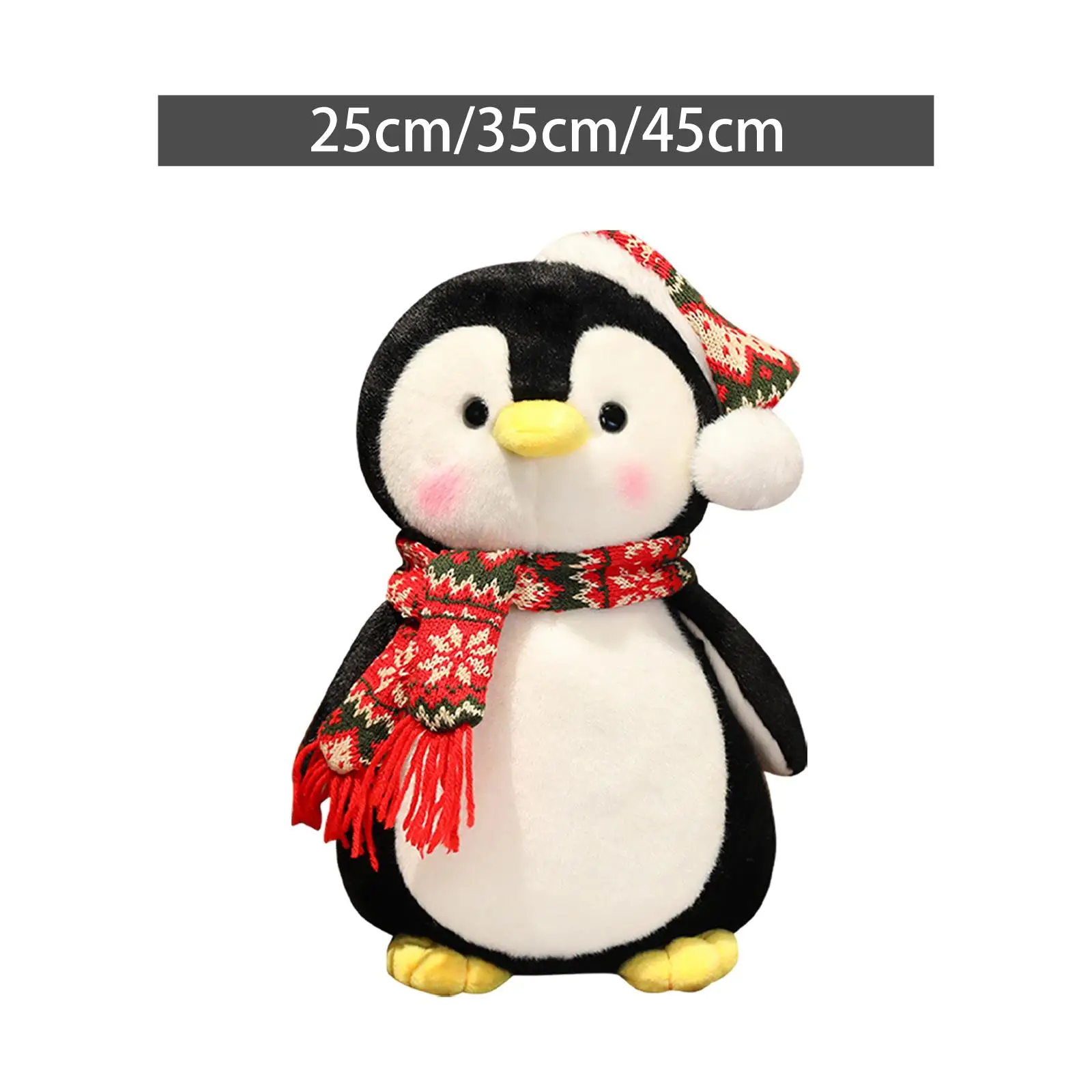 Penguin Plush Toy Thanksgiving Party Favors New Year Gift Christmas Adorable Plush Toy for Boys Girls Family Kids Teens Children