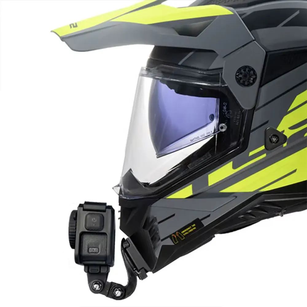 Uchwyt na kask LS2 MX702, niestandardowy aluminiowy uchwyt GoPro do Hero 13/12/11/10/9, Insta360 Ace Pro2, DJI Action 6, 5Pro, Nano — zdjęcie produktu 7
