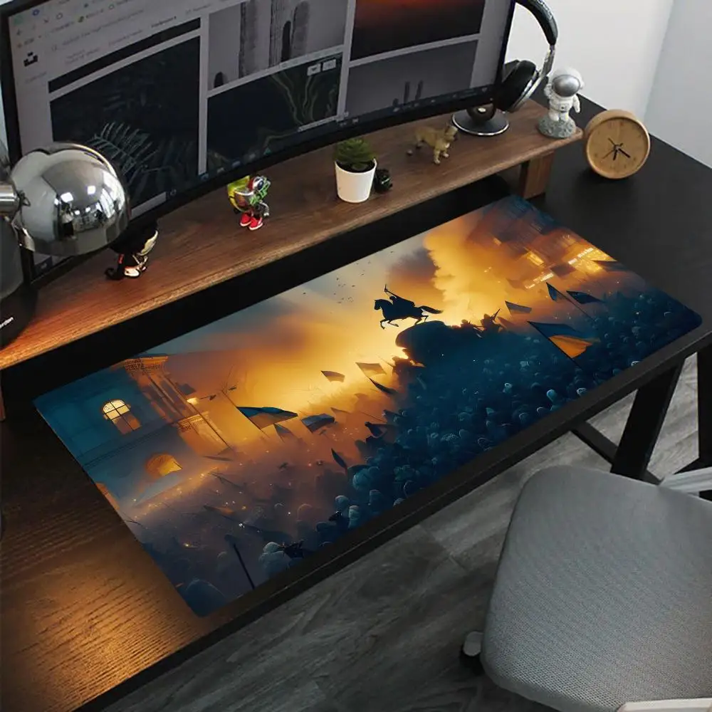 

Glory of the Square Mouse Pad Oversized lock edge mouse pad for gaming computer keyboard and desk