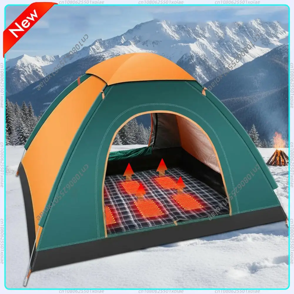 

Camping USB Heating Sleeping Mat 3 Adjustable Temperature with 6 Heating Zones for Cold Weather Camping Backpacking Or Hiking