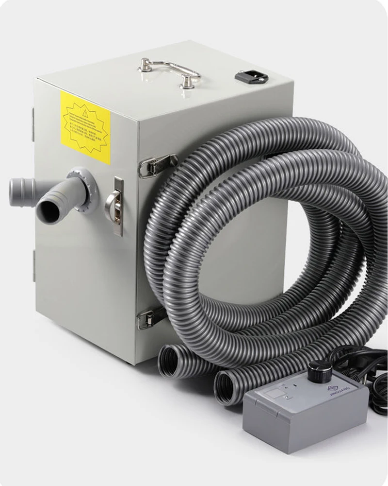 Vacuum Cleaner Single Hole Dual Hole CNC Dust collector Dental Polishing Sandblasting Vacuum Extractor Dental Lab equipment