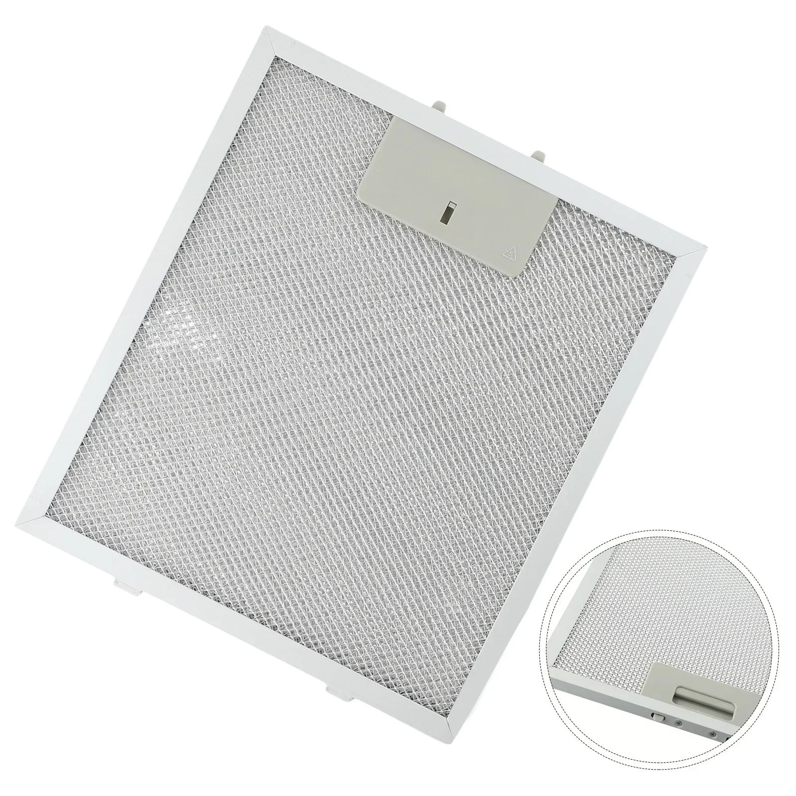 23x26cm Cooker Hood Filters Vent Filter Ventilation Metal Mesh Extractor Anti-oil Kitchen Extractor Aluminum Aspirator Filter