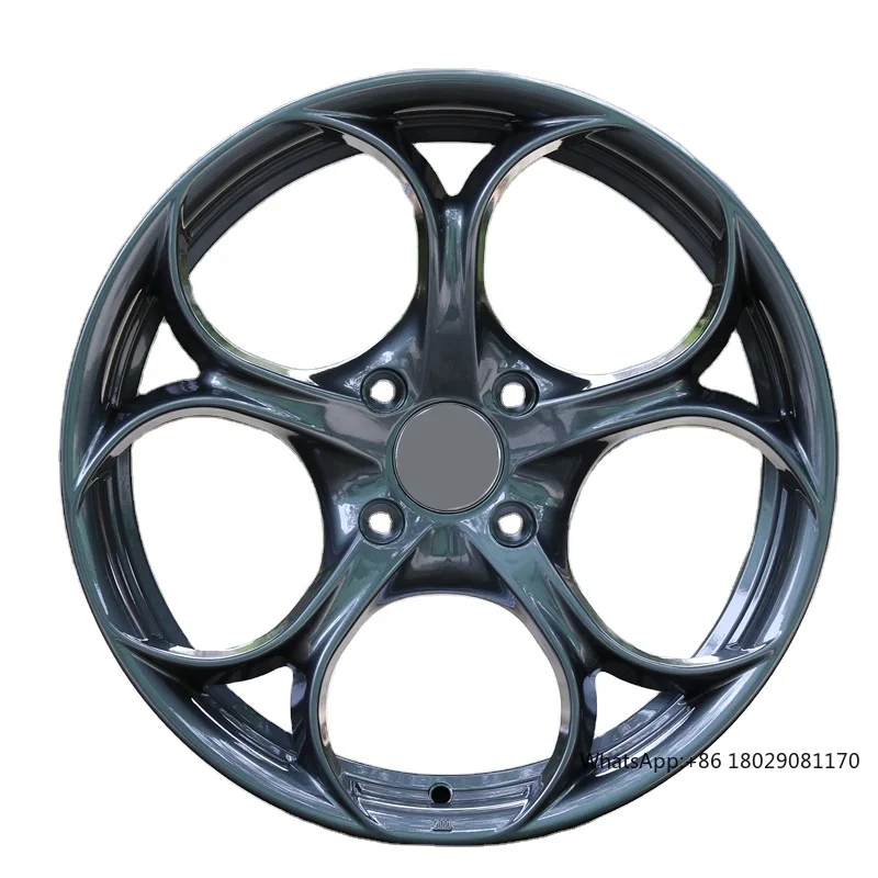 

Full Size Clover Lucky AR Alloy Wheel Rims Modification For Alfa Romeo 4C Giulia Stelvio 5*110 5*114.3 4*100 4*108