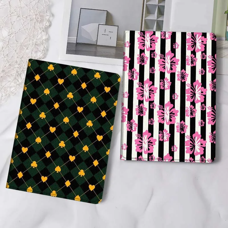 

Cartoon Heart Diamond Tablet Case For Samsung Tab Galaxy S6 S11 A A7 A8 A9 A11 10.1 10.4 10.5 Plus Lite Gift