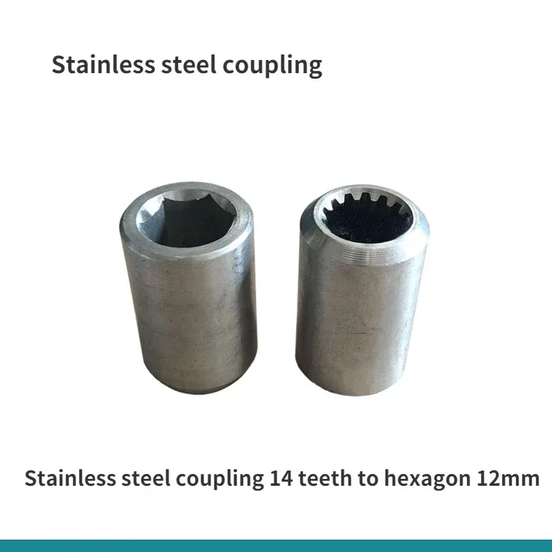 Well Submersible Pump Spare Parts Stainless Steel Coupling Rubber Shaft Bushing Nylon Bearing Sleeve Pump Repair Accessories