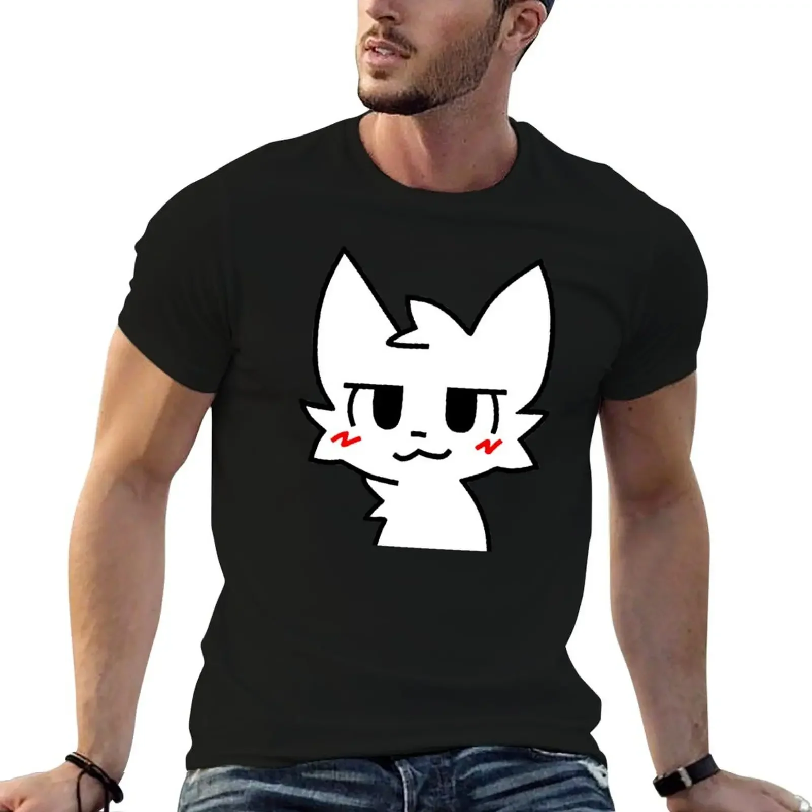 

Boykisser T-Shirt anime Short sleeve tee sweat shirts, men
