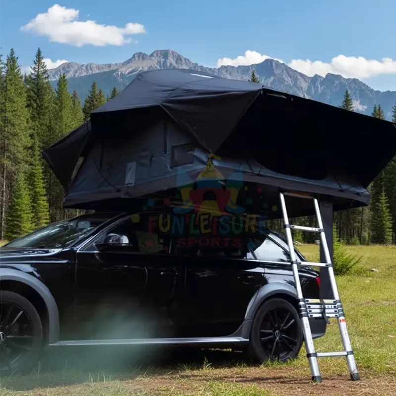 Pop Roof Top Tent Aluminum Pickup Truck Camper Camping Hard Shell 4X4 Oxford Quick Automatic Opening 2000-3000mm Waterproof