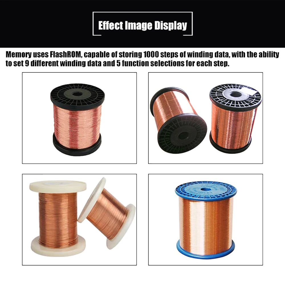 automatic winding machine, high efficiency small copper coil winding machine, numerical control winding machine accessories