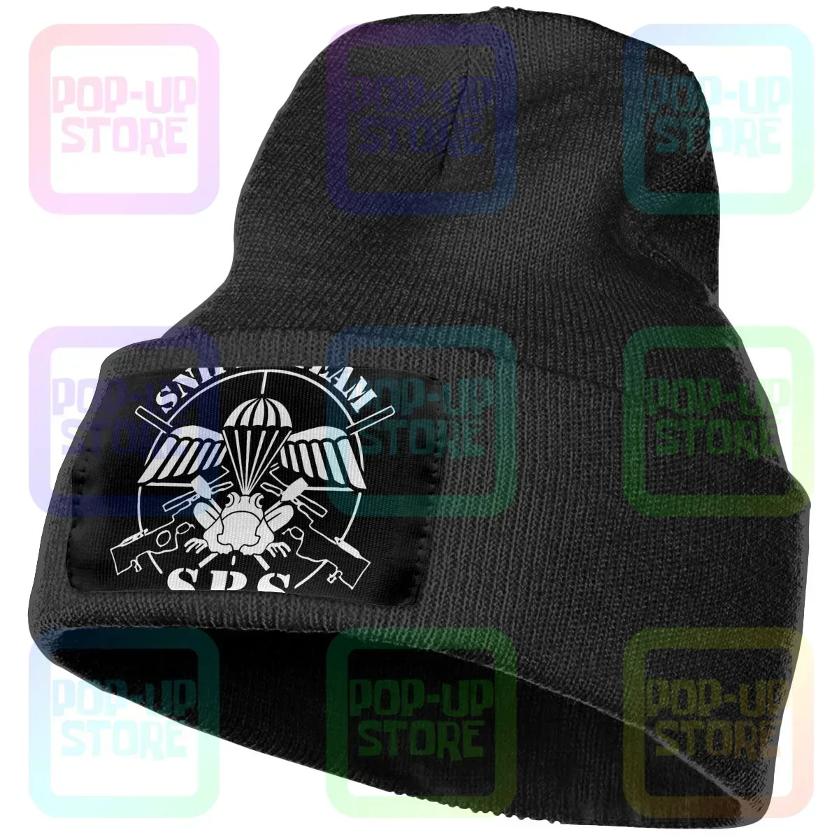 

Sbs Special Boat Service Uk British Army Sas Special Forces Sniper Knitted Beanie Hat Beanies Cap Trend All-Match Hot Selling