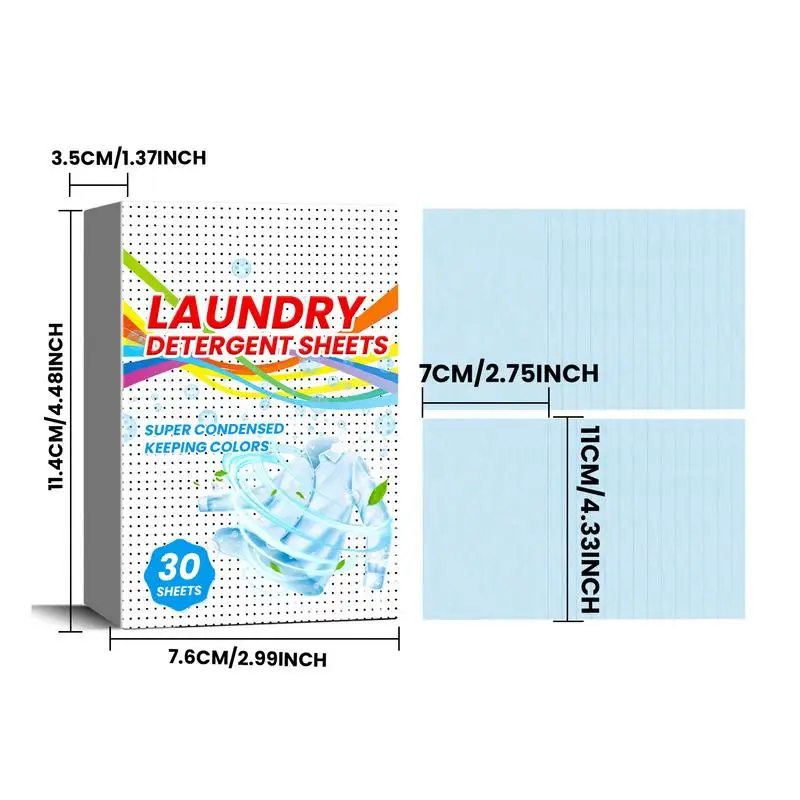 Soluble Laundry Tablets Strong Decontamination Laundry Soap Powder Washing Machines Clothing Cleaning Sheets Detergent Wholesale