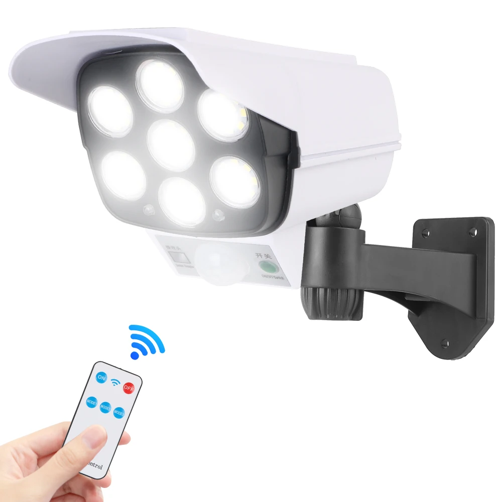 

Солнечный свет для домашнего сада 77LED IP65 Водонепроницаемая лампа с датчиком движения Открытый ночник 3 режима