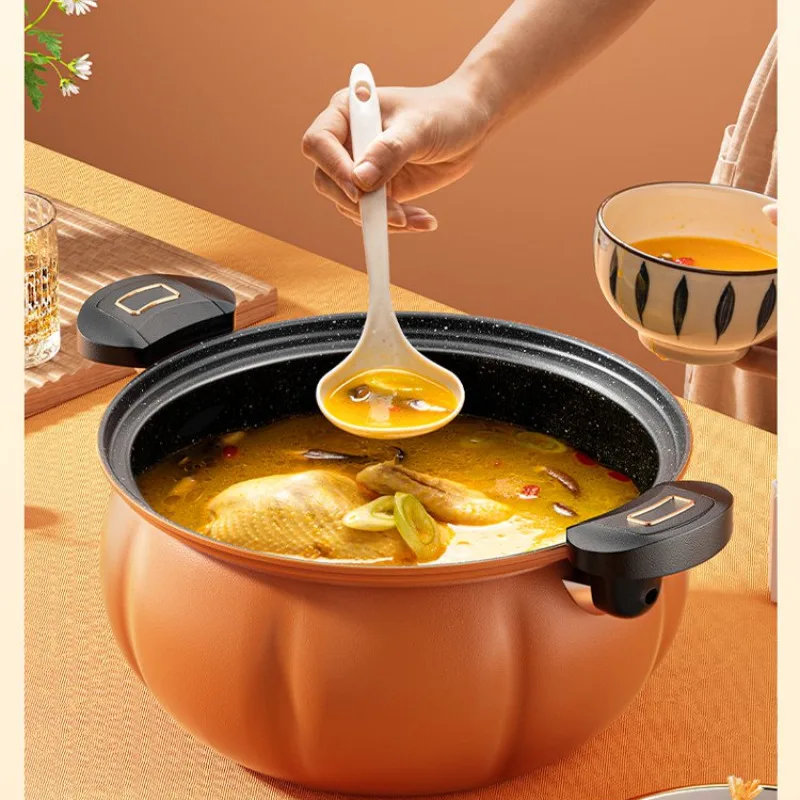 Domestic soup pot pumpkin micropressure pot chubby multifunctional gas cooker universal stewpot