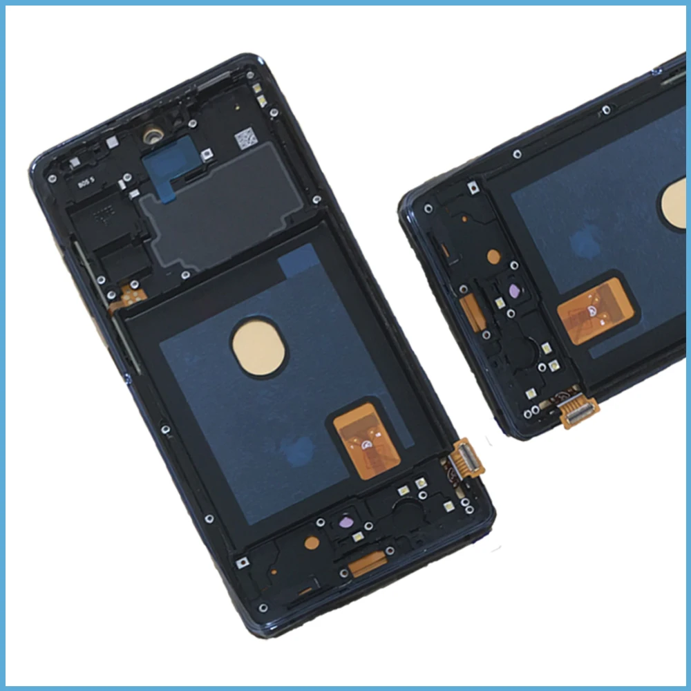 Commercio all'ingrosso 5/10 pezzi/lottp per display LCD schermo Samsung S20FE con gruppo touch 5G S20 Lite