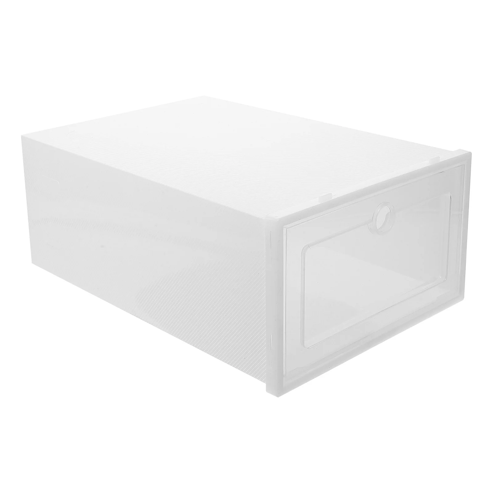 

Transparent Drawer Type Women Shoes Box 31x20x11cm Plastic Shoe Storage Organizer for Women Stackable Shoe Organizer