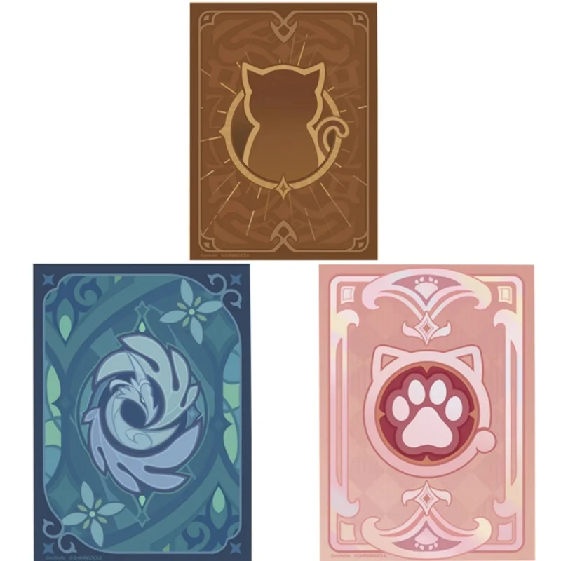 

Official Genuine Genshin Impact TCG Card Sleeve Art Card Set Game Theme Peripheral Children's Toys Holiday Gift