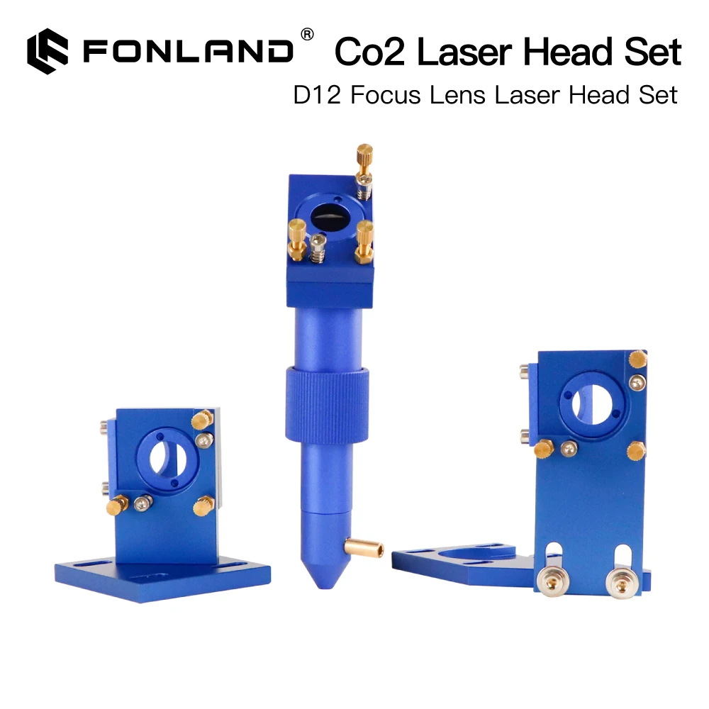 Finland K-serie CO2-laserkopset Nieuwe stijl D12 20 mm FL25.4 50,8 mm lens voor 2030 4060 K40 lasergravure snijmachine