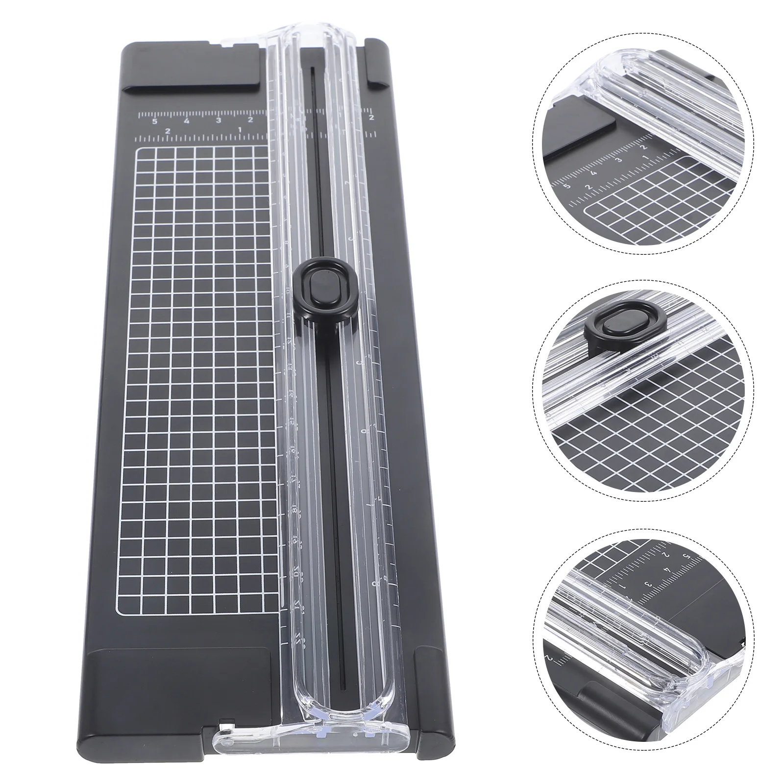 Compact Paper Trimmer Manual Small Paper Cutter A4 Cutting Board Sturdy Plastic Metal Document Craft Tool Scrapbooking Supplies
