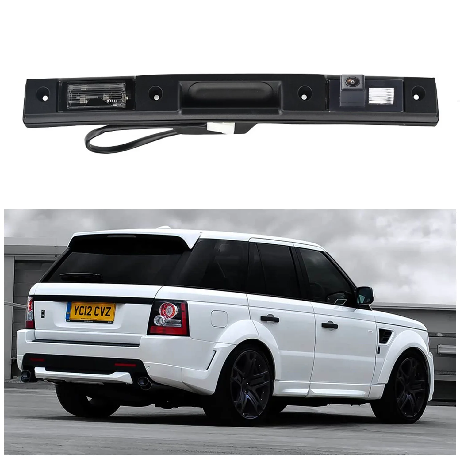HD Trunk handle Car rear view Camera for Land Rover Range Rover III L322 2002/03-2012/08 OEM XFJ000020 CXB000123LPO 51138265649
