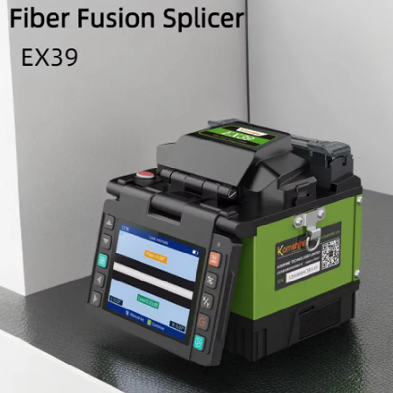 

Fiber Optical Fusion Splicer, Fiber Optic Splicing Machine, Fiber Fusion Splicer, Electrode Life for 5000, EX39, Free Shipping