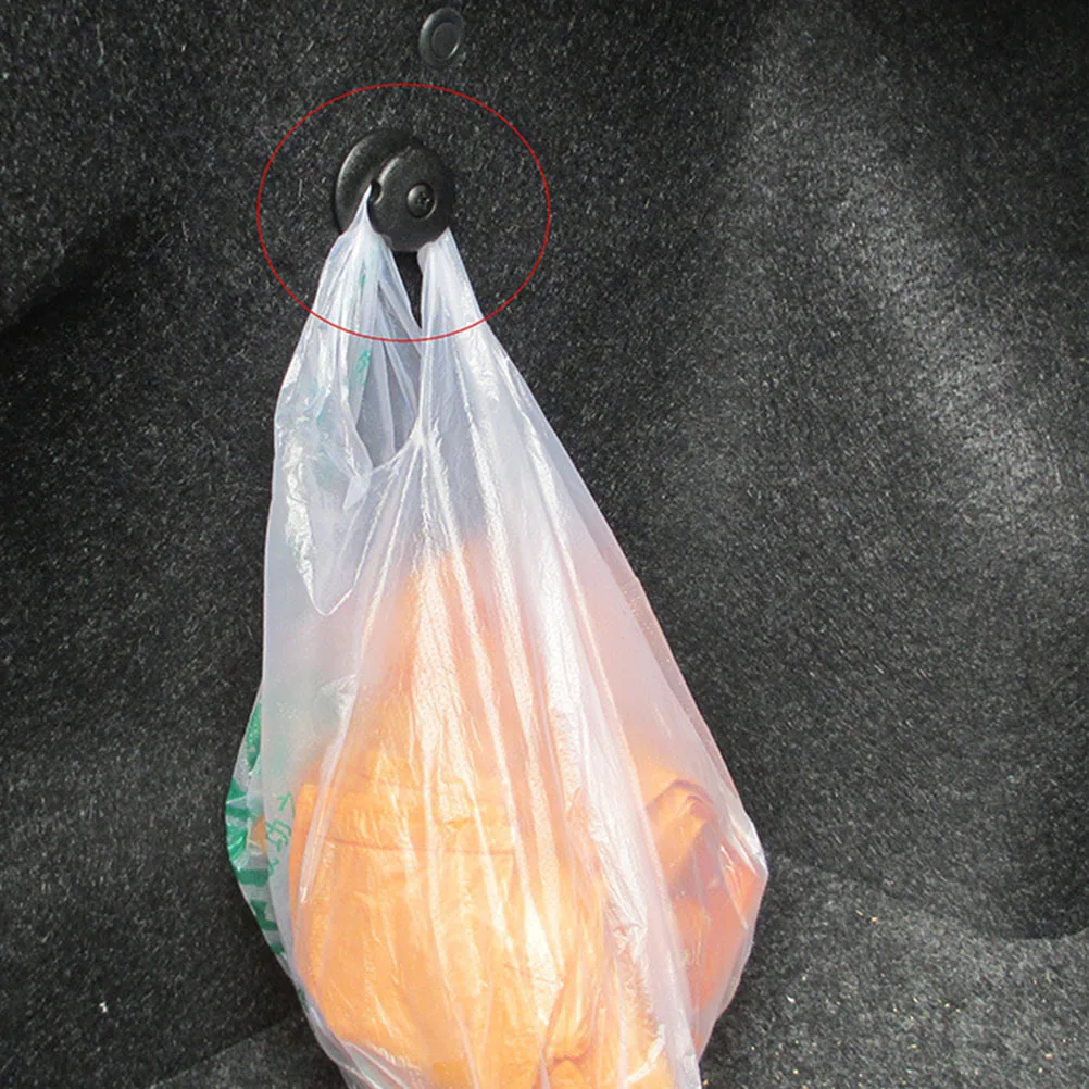 

4Pcs Trunk Hook Car Storage Net Fixings Heavy Duty Rust Resistant Mounts Simple Screw Fitment Great for Organizing Suv Van Boot