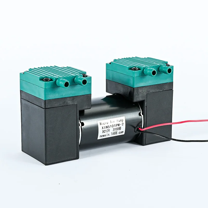 DC12V 24V Micro Vacuum Pump Electric Pump Silent Small Air Pump Double Heads Diaphragm Pump 15L/Min 24W - Image 4