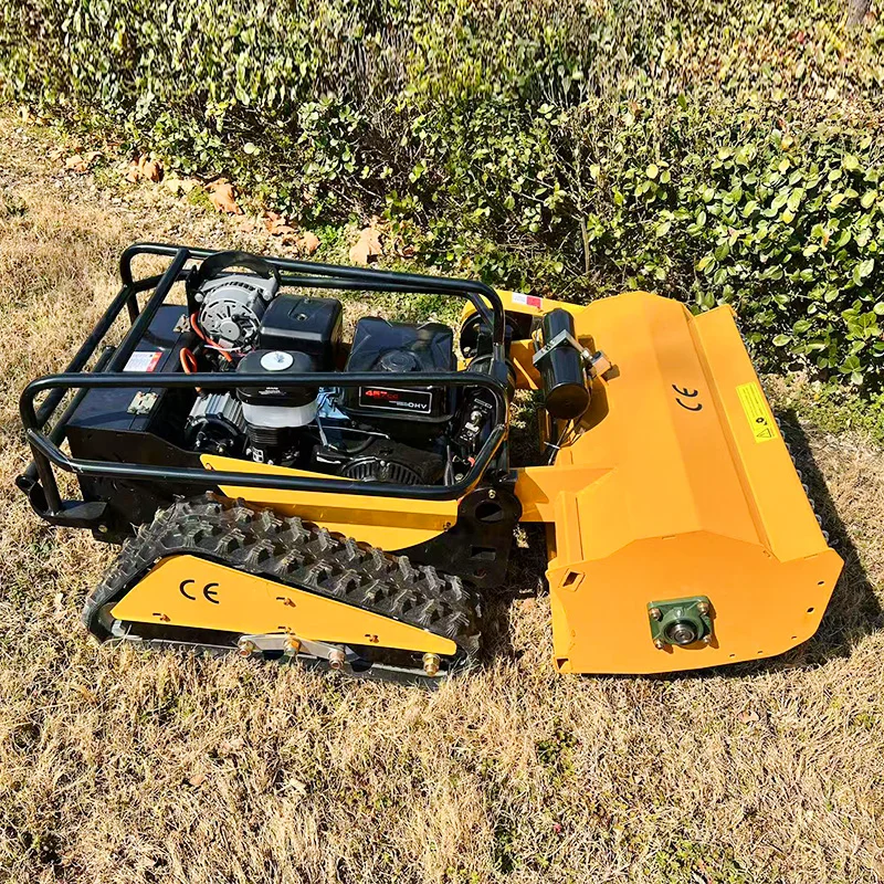 24V Remote Control Grass Cutting Machine Zero Turn Mower Self-Propelled Euro V Emission Standards Customizable Lawn Care