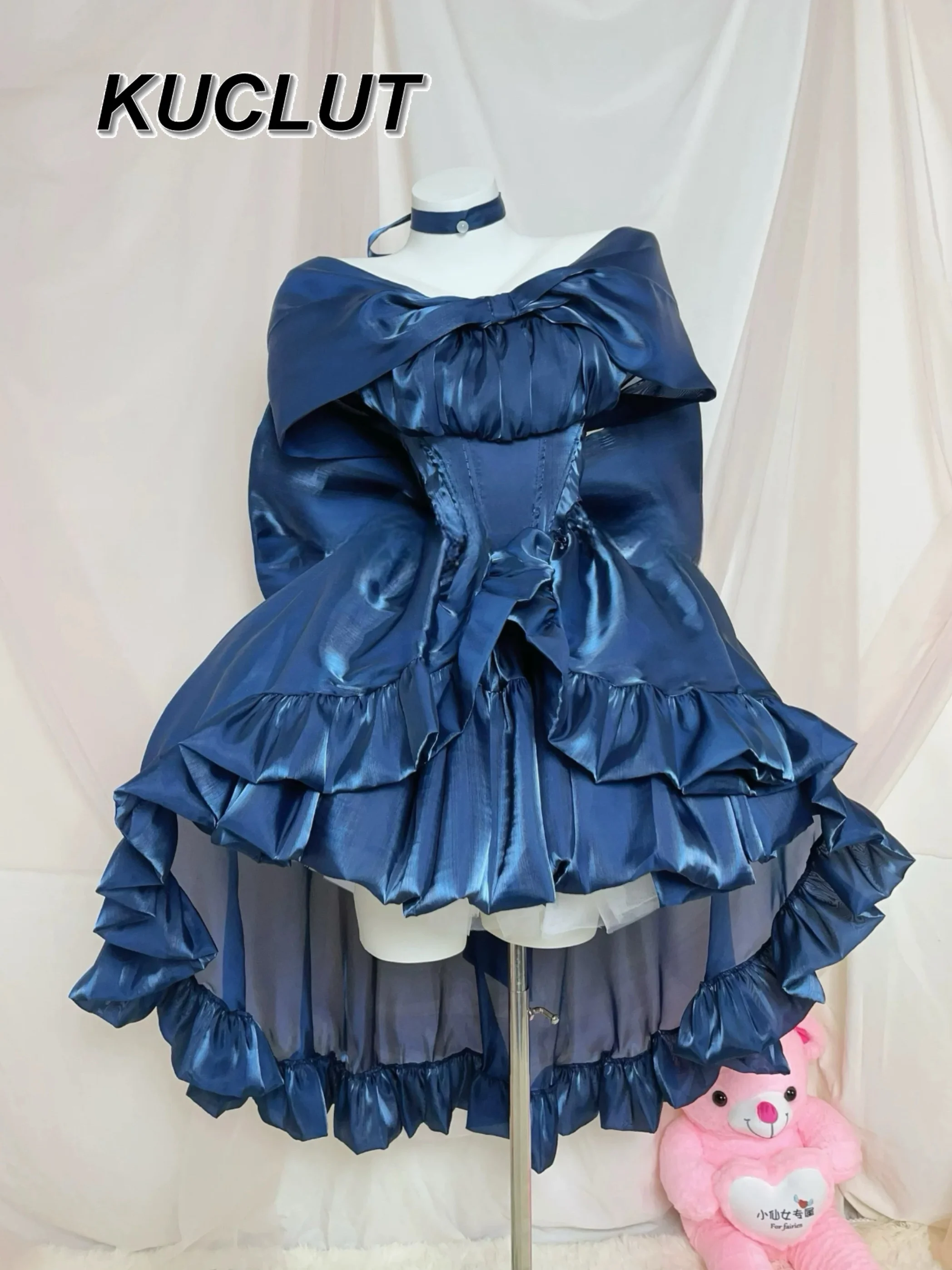 

Lolita Style Summer 2025 New Short Elegant Princess Dress Femme Sweet and Cute Fashion Birthday Ball Gown Dresses for Women