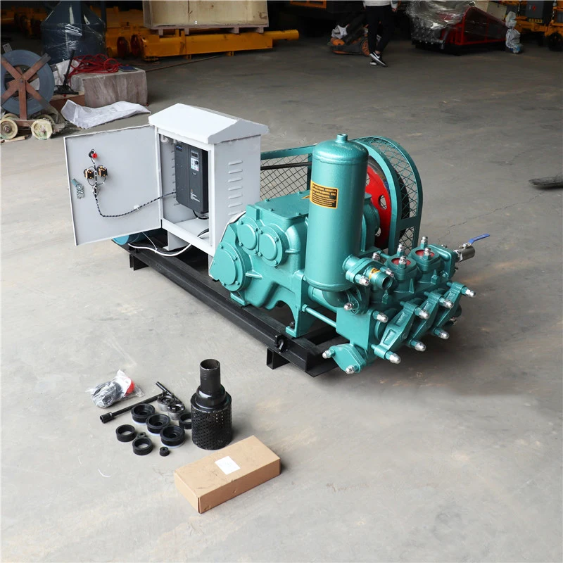Hot Sale Cement Slurry Piston Three Cylinder Mud Grouting  Pump Machine for Drilling Rig