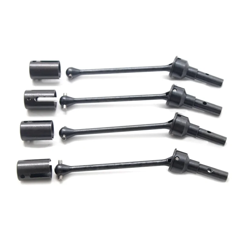 4Pcs 8950X Steel Front and Rear Drive Shaft CVD with Shaft Cup for 1/10 Traxxas MAXX RC Car Upgrades Parts