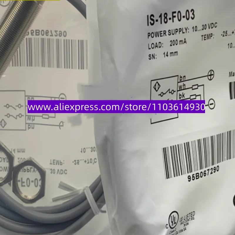 

3 шт. Новые индуктивные IS-08-H1-03 IS-08-B1-S2 IS-08-D1-S2 IS-08-A1-S2 IS-08-C1-S2 IS-12-B1-S2 IS-12-C1-S2 IS-12-E1-S2 IS-18-C1-03